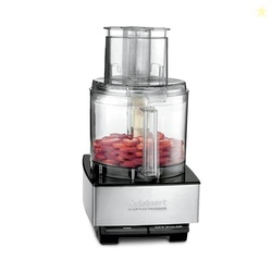 CUISINART FOOD PROCESSOR, 14-CUP VEGETABLE FOOD CHOPPER FOR MINCING, DICING, SHREDDING, PUREE & KNEADING DOUGH, 720-WATT MOTOR, STAINLESS STEEL, DFP-14BCNY