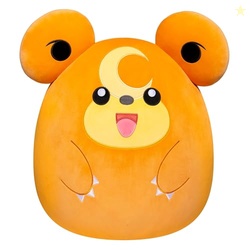 Squishmallows Pokemon 14-Inch Teddiursa Plush - Add Teddiursa to Your Squad, Ultrasoft Stuffed Animal Medium lush, Official Kelly Toy lush