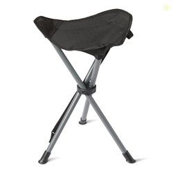 Amazon Basics Camping Stool, Collapsible, Black