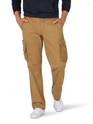 Lee Men's Wyoming Relaxed Fit Cargo Pant, Bourbon, 32W x 30L