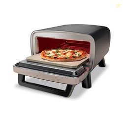 Ninja Artisan Outdoor Pizza Oven, 12-inch, 3-minute Pizza, Neapolitan, Thin Crust, New York Chicago, Custom, 700F Max Temperature, Electric Heat, Bake, Broil, Proof, Warm, MO201