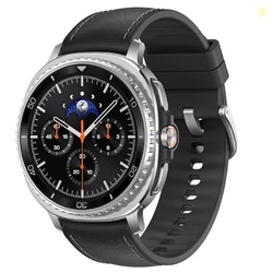 SAMSUNG GALAXY WATCH 8 CLASSIC (2025) 46MM BLUETOOTH SMARTWATCH, CUSHION DESIGN, ROTATING BEZEL, QUICK BUTTON, SLEEP COACHING, RUNNING COACH, ENERGY SCORE, BLACK [US VERSION, 2 YR WARRANTY]