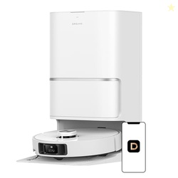 DREAME L40 ULTRA ROBOT VACUUM SELF EMPTYING, 11,000PA SUCTION ROBOT VACUUM AND MOP COMBO WITH AUTO CLEANING DOCK, 149 MOP WASHING, SIDEBRUSH EXTENDABLE, SOLUTION AUTO REFILL, VOICE CONTROL