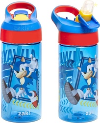 ZAK DESIGNS SONIC THE HEDGEHOG KIDS WATER BOTTLE, PACK OF 2