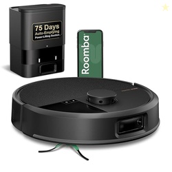 iRobot Roomba Plus 504 Vac Robot Vacuum with AutoEmpty Dock - Superior Power-Lifting Suction, Anti-Tangle Dual Rubber Brushes, Perfect for Pet Hair, Self-Empties for 75 Days, Avoids Obstacles, LiDAR