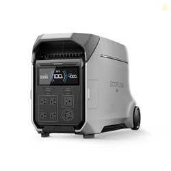 EF ECOFLOW DELTA Pro 3 Portable Power Station, 4096Wh LFP Battery, Expandable to 48kWh, 120/240V 4000W AC Output, Solar Generator for Home Use, Camping Accessories, Emergencies, Power Outages, RVs