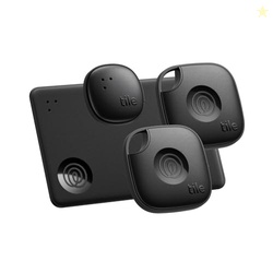 Tile by Life360 Essentials - Bluetooth Trackers & Item Locators for Keys, Wallets, Remotes & More; Easily Find All Your Things. Both iOS and Android Compatible. 4-Pack (Mates/Slim/Sticker)