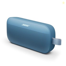 BOSE SOUNDLINK FLEX BLUETOOTH SPEAKER (2ND GEN) - PORTABLE OUTDOOR SPEAKER WITH HI-FI AUDIO, WATERPROOF AND DUSTPROOF, USB-C, UP TO 12 HOURS BATTERY LIFE, BLUE DUSK