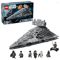 LEGO Star Wars Imperial Star Destroyer Building Toys Set - Build & Display for Boys & Girls, Ages 10+ - Gift for Birthdays - Star Wars Darth Vader & 6 Minifigure Toys - 75394
