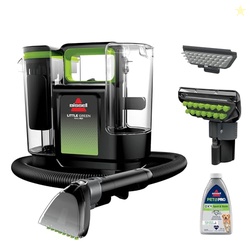 BISSELL Little Green Max Pet Portable Carpet and Upholstery Deep Cleaner, Car/Auto Detailer, with Self-Cleaning Tough Stain Tool and Pet Hair Removal Tool (3860)