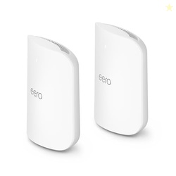 AMAZON EERO MAX 7 MESH WIFI SYSTEM (NEWEST MODEL) - SUPPORTS INTERNET PLANS UP TO 10 GBPS, COVERAGE UP TO 5,000 SQ. FT., CONNECT 500+ DEVICES, 2-PACK