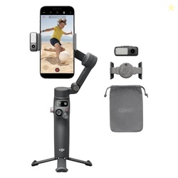 DJI OSMO MOBILE 7P GIMBAL STABILIZER FOR IPHONE, ANDROID, NATIVE TRACKING, LIGHTING, 3-AXIS PHONE GIMBAL, QUICK LAUNCH, ONE-TAP EDIT, BUILT-IN EXTENSION ROD & TRIPOD, 10HRS USE, PHONE CHARGING