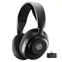 SteelSeries Arctis Nova 5 Wireless Multi-System Gaming Headset  Neodymium Magnetic Drivers  100+ Audio Presets  60 HR Battery  2.4GHz or BT  ClearCast Gen2.X Mic  PC, PS5, PS4, Switch, Mobile