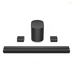 VIZIO 5.1.2 Elevate SE Soundbar, Wireless Subwoofer, Surround Sound w/Dolby Atmos & DTS:X, Bluetooth Speaker, QuickFit Compatible  SL512X-08 (New, 2024 Model)