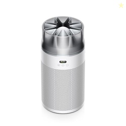 Dyson HushJet Purifier Compact, Quiet air purifier, App controlled, purifies up to 203 sq ft, Captures NO2 (White/Silver)