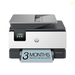HP OfficeJet Pro 9125e Wireless All-in-One Color Inkjet Printer, Print, scan, copy, fax, ADF, Duplex printing best-for-office, 3 month Instant Ink trial included, AI-enabled (403X0A)