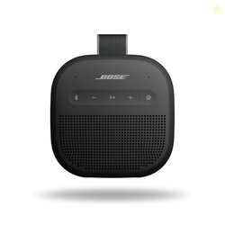 BOSE NEW SOUNDLINK MICRO PORTABLE BLUETOOTH SPEAKER (2ND GEN), WIRELESS OUTDOOR SPEAKER, UP TO 12 HOURS BATTERY LIFE, WATERPROOF AND DUSTPROOF, BLACK