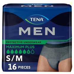 Tena Incontinence/Bladder Control Underwear for Men, Protective, Medium/Large, 16 ct