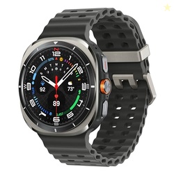 Samsung Galaxy Watch Ultra (2025) 47mm LTE Smartwatch, Titanium Casing, Advanced Sleep Coaching, Running Coach, Energy Score, Heart Rate Tracking, GPS, Titanium Silver [US Version, 2 Yr Warranty]