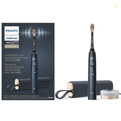 Philips Sonicare DiamondClean 9900 Prestige Electric Toothbrush - with SenseIQ Technology and Advanced AI App, 5 Brushing Modes, 3 Intensity Levels, Charging Travel Case,Midnight Blue, Model HX9990/12
