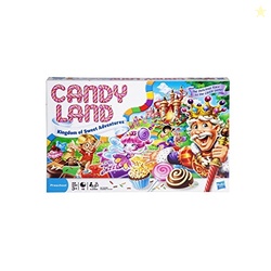 HASBRO GAMING CANDY LAND KINGDOM OF SWEET ADVENTURES BOARD GAME FOR KIDS, AGES 3 & UP (AMAZON EXCLUSIVE)