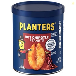 Planters Chipotle Peanuts (6 oz Bags, Pack of 8)
