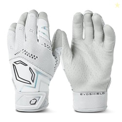 EvoShield Adult Pro-SRZ V2 Batting Gloves - Team White, Small
