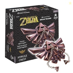 BePuzzled, Legend of Zelda Hyrule Crest Hanayama Brain Teaser, Mensa Rated Level 4, for Ages 12 and Up