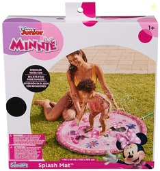 SwimWays Minnie Mouse Splash Mat, Kids Splash Pad, Outdoor Toys, Disney Pool Party Supplies and Water Toys for Kids Ages 1 & Up