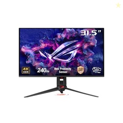 ASUS ROG SWIFT 32 4K OLED GAMING MONITOR (PG32UCDMR)  4K (3840 X 2160), QD-OLED, 240HZ, 0.03MS, G-SYNC COMPATIBLE, 99% DCI-P3, USB-C 90W, DISPLAYWIDGET, DISPLAYPORT 2.1, 3 YR WARRANTY