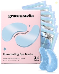 grace & stella Award Winning Under Eye Mask Reduce Dark Circles, (24 Pairs)