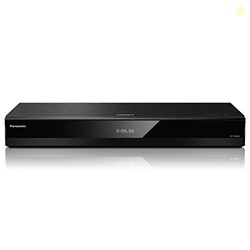 Panasonic Streaming Blu Ray DVD Player, 4K Blu Ray Player with Dolby Vision and HDR10+ Ultra HD Premium Video Playback, Hi-Res Audio, Voice Assist - DP-UB820-K (Black)