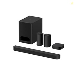 Sony BRAVIA Theater System 6, 5.1ch Home Theater System Sound bar with subwoofer and Rear Speakers, Surround Sound by Dolby Atmos/DTS:X Compatible HT-S60