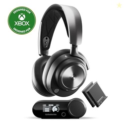 SteelSeries Arctis Nova Pro Wireless Xbox Multi-System Gaming Headset - Premium Hi-Fi Drivers - Active Noise Cancellation Infinity Power System - Stealth Mic - Xbox, PC, PS5, PS4, Switch, Mobile
