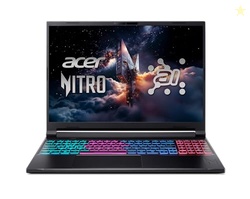 Acer Nitro V 16S AI Gaming Laptop | AMD Ryzen 7 260 Processor | NVIDIA GeForce RTX 5060 Laptop GPU (572 AI Tops) | 16" WUXGA IPS 180Hz Display | 32GB DDR5 | 1TB Gen 4 SSD | Wi-Fi 6 | ANV16S-41-R2AJ