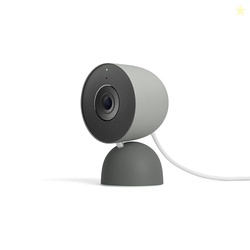 Google Nest Cam Indoor (Wired, 3rd Gen) - Security Camera with 2K Video and Gemini, Night Vision, 2-Way Audio, Works with Google Home - 2025 Model - Hazel