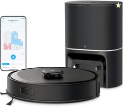 TAPO LIDAR SMART NAVIGATION ROBOT VACUUM AND MOP WITH SELF-EMPTYING DOCK, 5300PA MAX, 97%+ DUST PICKUP RATE, CUSTOMIZABLE CLEANING, SELF-CHARGING, COMPATIBLE WITH ALEXA & GOOGLE HOME, RV30 MAX PLUS