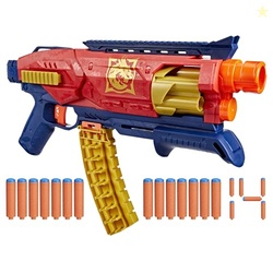 Nerf Loadout Shadowspeed Recon Blaster, 14-Dart Storage Attachment Accessory, 6-Dart Revolving Cylinder, 14 Nerf N1 Darts, Kids Toys, Ages 8+