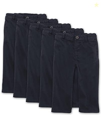 The Children's PlaceThe Children's Place Baby and Toddler Boys Stretch Chino Pants5 PackNEW Navy- 5 Pack18-24 Months