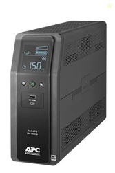 APC UPS Back-UPS Pro, 1500VA Sinewave UPS Battery Backup & Surge Protector, LCD, AVR, BR1500MS2