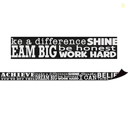 Teacher Created Resources Modern Farmhouse Positive Sayings Magnetic Border