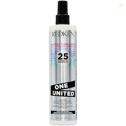 Redken One United All-In-One Leave In Conditioner - Multi-Benefit Leave In Treatment For All Hair Types, Heat Protectant and Detangler Spray, Paraben-Free, 13.5 Fl Oz