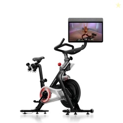 Peloton Exercise Cross Training Bike, Indoor Stationary Spin Bike for Home Workouts, Space-Friendly Exercise Equipment for Cardio and strength Workout & Indoor Cycling