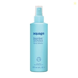 AQUAGE Beyond Body Sealing Spray, Medium Hold, Non-Aerosol Heat-Activated Spray Prevents Heat Damage and fl.yaways, Adds Body and Shine for Smooth Healthy Hair, 8 oz