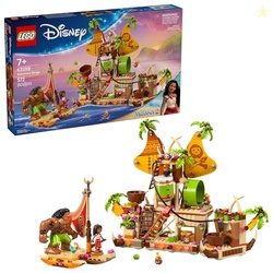 LEGO Disney Moana 2 Kakamora Barge Kids Toy - Pretend Play Building Set for Boys and Girls, Ages 7+ - 9 Characters, Including Moana, Maui, Kotu, and HeiHei - Gift Idea for Birthdays - 43258