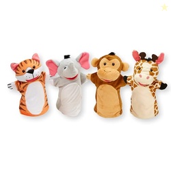 Melissa & Doug Zoo Friends Hand Puppets (FFP)