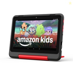 Amazon Fire HD 8 Kids Pro tablet (newest model), ages 6-12. Bright 8" HD screen, includes ad-free content, parental controls, 13-hr battery, slim case for older kids, 32GB, Marvel Avengers