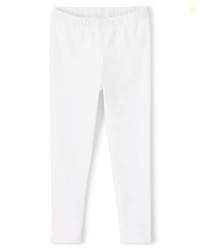 Gymboree Girls and Toddler Leggings, White, 4T