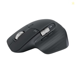 LOGITECH MX MASTER 3S BLUETOOTH EDITION WIRELESS MOUSE, NO USB RECEIVER - ULTRA-FAST SCROLLING, ERGO, 8K DPI, TRACK ON GLASS, QUIET CLICKS, WORKS WITH APPLE MAC, WINDOWS PC, LINUX, CHROME - GRAPHITE