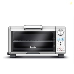 Breville BOV450XL Mini Smart Countertop Oven and Toaster Oven, Small, Brushed Stainless Steel